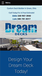 Mobile Screenshot of buildyourdreamdeck.com