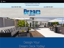 Tablet Screenshot of buildyourdreamdeck.com